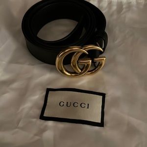 Gucci double G belt
